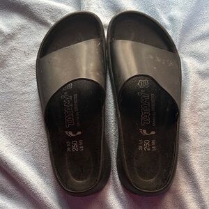 Birkenstock Black Slide Sandals